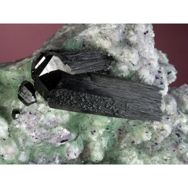 Fluorite, Tourmaline from Erongo Massif, Omaruru District, Namibia - Image 5