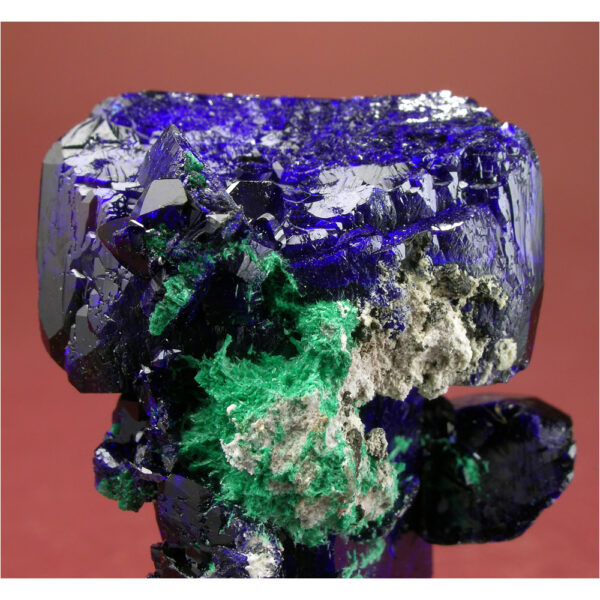Azurite, Brochantite from Milpillas Mine, Sonora, Mexico - Image 6