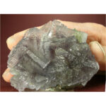 Fluorite, Pyrrhotite, Pyrite from Yindu Mine, Inner Mongolia, China - Image 2