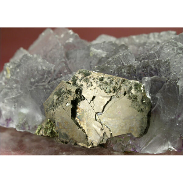 Fluorite, Pyrrhotite, Pyrite from Yindu Mine, Inner Mongolia, China - Image 6