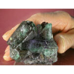 Fluorite Spinel-law twins) from Erongo Massif, Omaruru District, Namibia