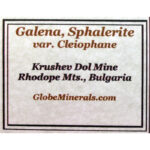Cleiophane, Galena, Quartz from Krushev Dol Mine, Rhodope Mts., Bulgaria - Image 6