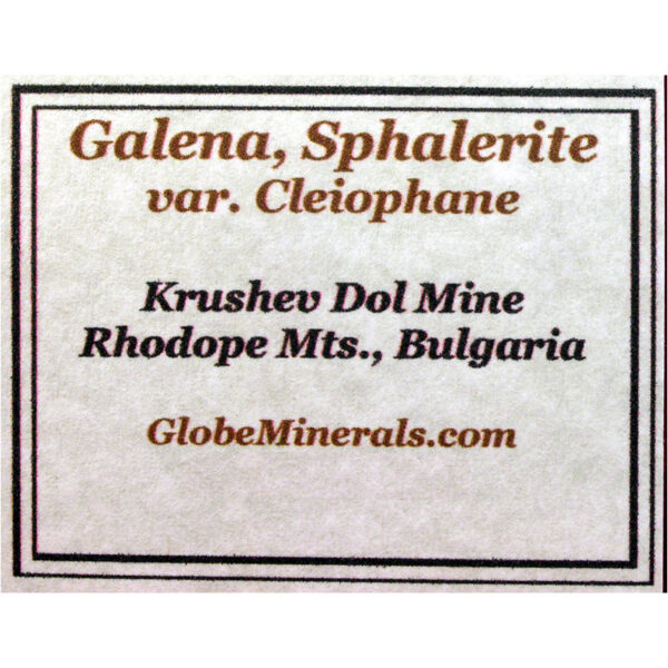 Cleiophane, Galena, Quartz from Krushev Dol Mine, Rhodope Mts., Bulgaria - Image 6
