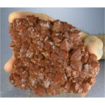 Quartz, Hematite from Tinejdad, Er Rachidia, Morocco