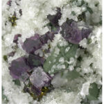 Fluorite, Calcite, Chalcopyrite, Chlorite from San Martín Mine, Zacatecas, Mexico - Image 2