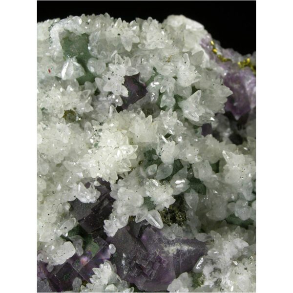 Fluorite, Calcite, Chalcopyrite, Chlorite from San Martín Mine, Zacatecas, Mexico - Image 6