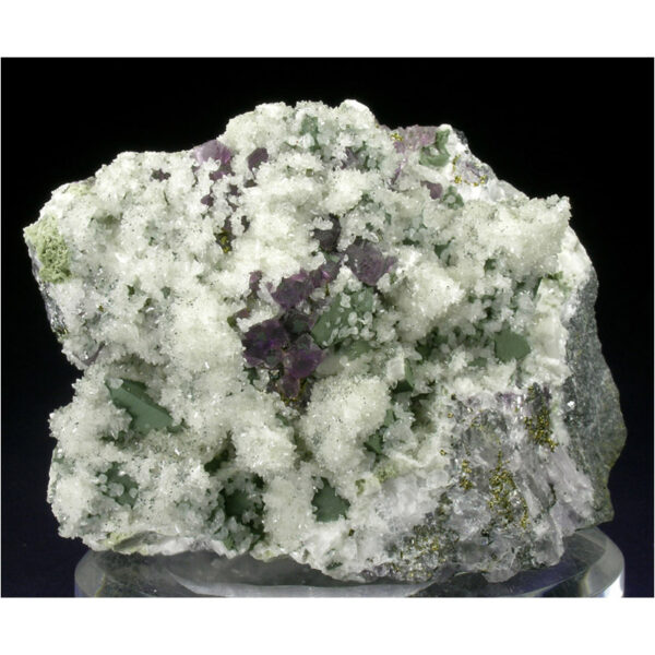 Fluorite, Calcite, Chalcopyrite, Chlorite from San Martín Mine, Zacatecas, Mexico - Image 8