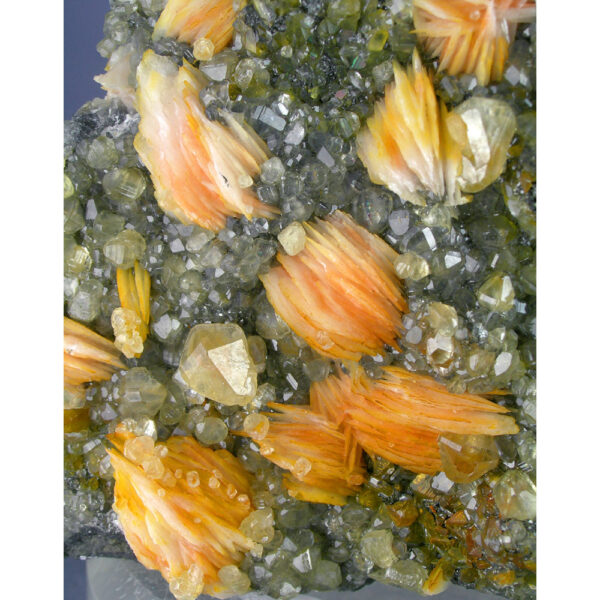 Cerussite, Barite, Galena from Mibladen, Khenifra Province, Morocco - Image 3