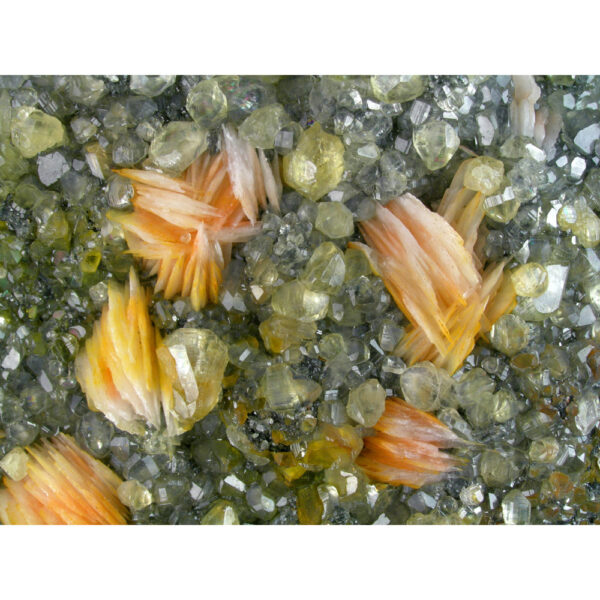 Cerussite, Barite, Galena from Mibladen, Khenifra Province, Morocco - Image 5