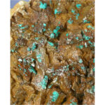 Rosasite, Ferroan Dolomite, Selenite from Bou Beker, Touissit, Morocco - Image 3