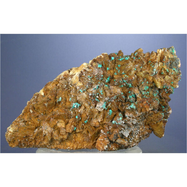 Rosasite, Ferroan Dolomite, Selenite from Bou Beker, Touissit, Morocco - Image 4