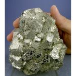 Pyrite from Huanzala Mine, Huanuco Department, Peru