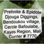Prehnite, Epidote from Djouga, Kayes, Mali - Image 5